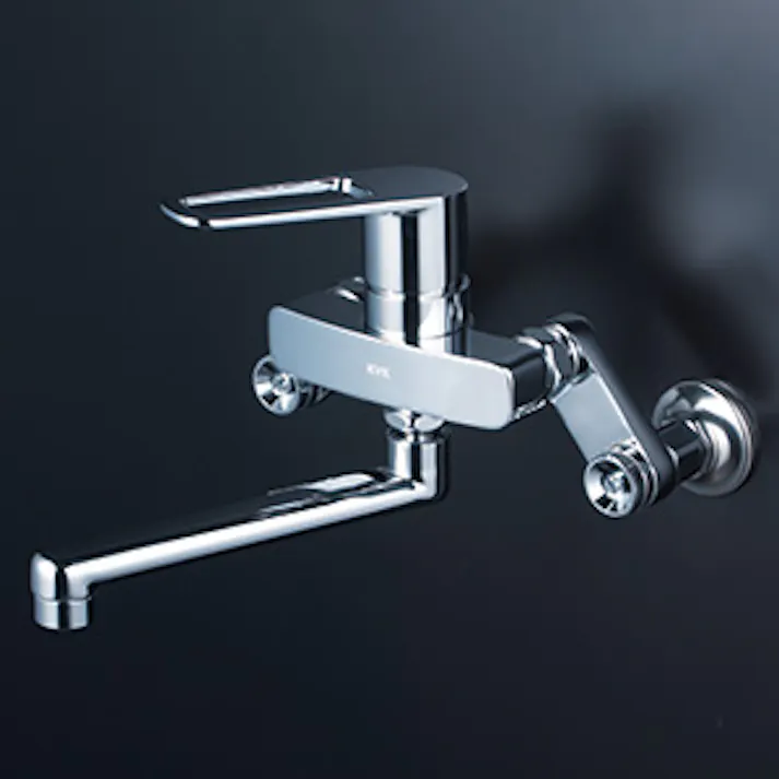 KVK (寒) 楽締めソケット付シングル混合栓 MSK110KZRJT【別送品】
