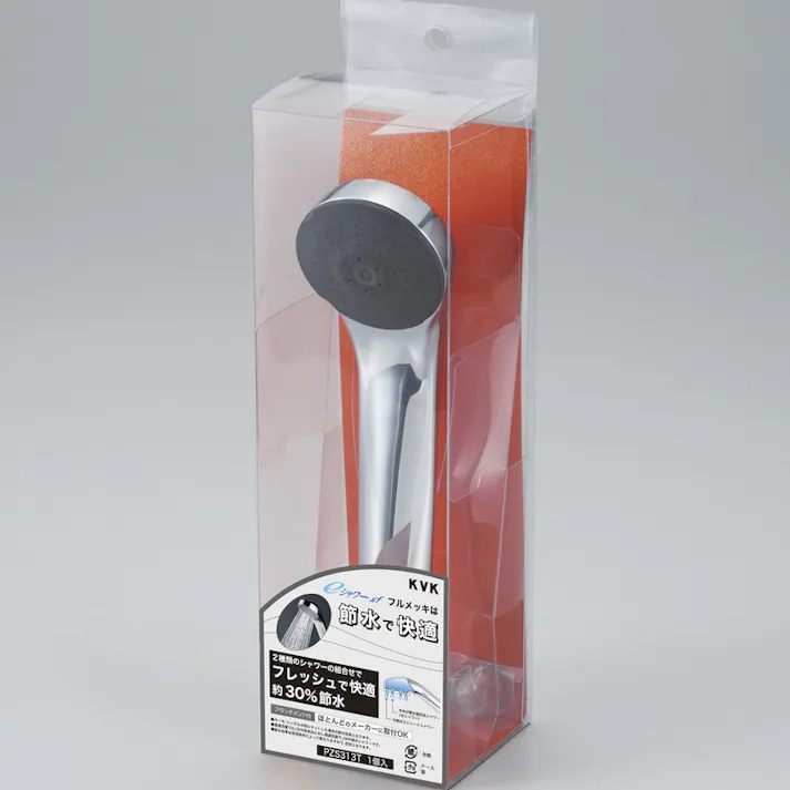 KVK eシャワーNf シャワーヘッド(メッキ) PZS313T【別送品】