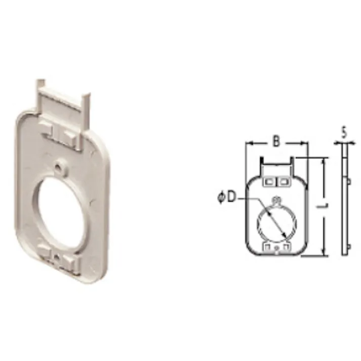 KVK 給水栓エルボボックス用スペーサー RMEBS-25M【別送品】