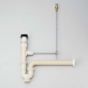 KVK 排水栓付Pトラッフﾟ32用 VR1PJHP【別送品】 | 水栓用品 通販