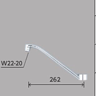 KVK 吐水口ユニット(泡沫吐水) Z5011P-30【別送品】 | リフォーム用品