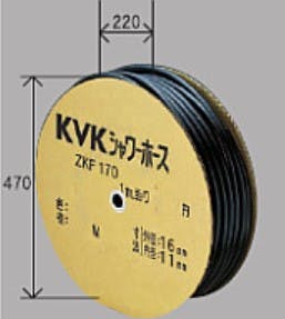 KVK シャワーホース黒50m ZKF170S-50【別送品】 リフォーム用品 ホームセンター通販【カインズ】