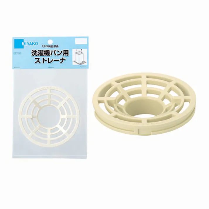ミヤコ 排水トラップ用ストレーナー ホワイト Z44-S 4543321005508