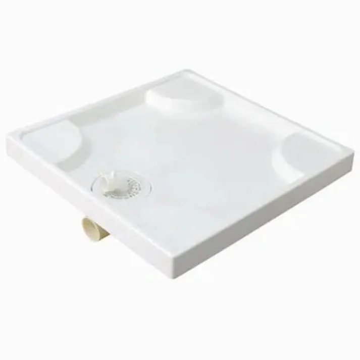 ミヤコ 洗濯機パン本体 スーパーホワイト 寸法640mm×640mm×60mm MB6464-SW 4543321114910