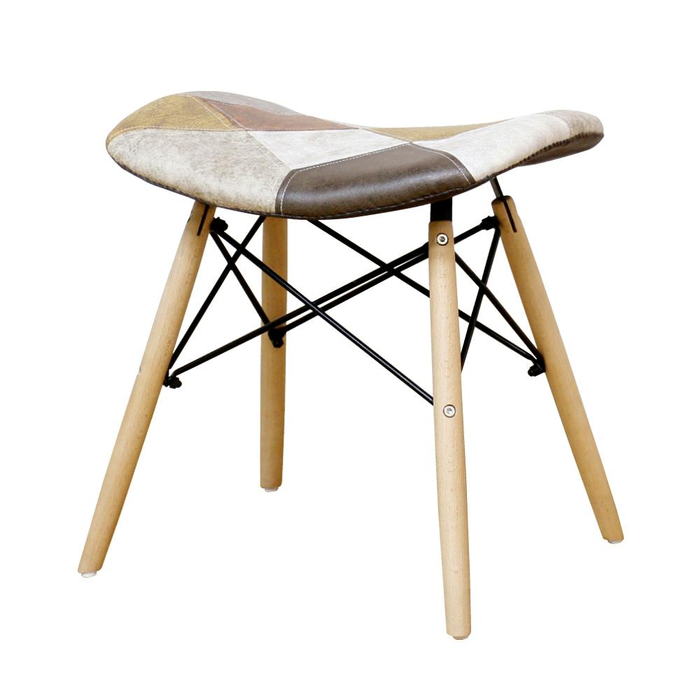 後藤家具物産 パッチワークが可愛いスツール ヨーデル/ベーシック色 Size:48×35×45 軒先渡し 4571501391837 椅子 後藤家具物産 パッチワークが可愛いスツール ヨーデル/ベーシック色 Size:48×35×45 軒先渡し 4571501391837 椅子