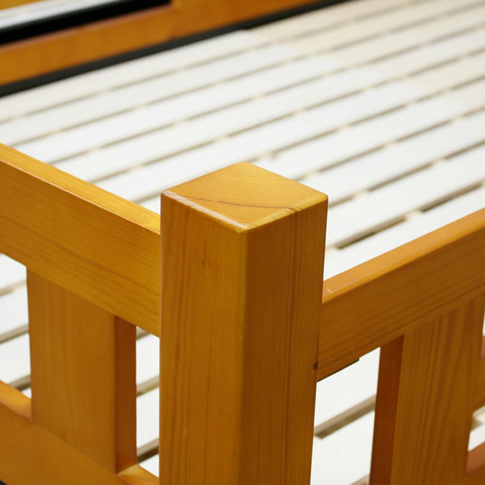 後藤家具物産 垂直ハシゴの便利なちょい棚付・ライト付・2口コンセント