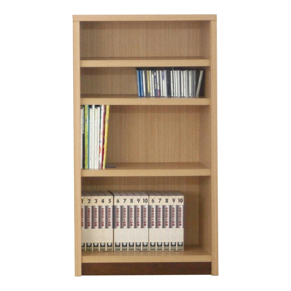後藤家具物産 国産ブックシェフル幅70cmのミドルタイプ イフ/ナチュラル色 Size:67×33×120 軒先渡し 4571501393206 本棚・書棚 後藤家具物産 国産ブックシェフル幅70cmのミドルタイプ イフ/ナチュラル色 Size:67×33×120 軒先渡し 4571501393206 本棚・書棚