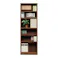 後藤家具物産 国産コミックシェルフ幅60cmのハイタイプ イフ/ブラウン色 Size:60×30×180 軒先渡し 4571501393114 【別送品】