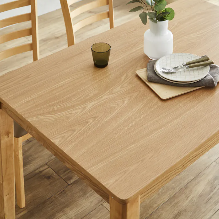 後藤家具物産 ダイニング4点セット エレン/ナチュラル色 Size:120×75×70 軒先渡し 4570133300873 【別送品】