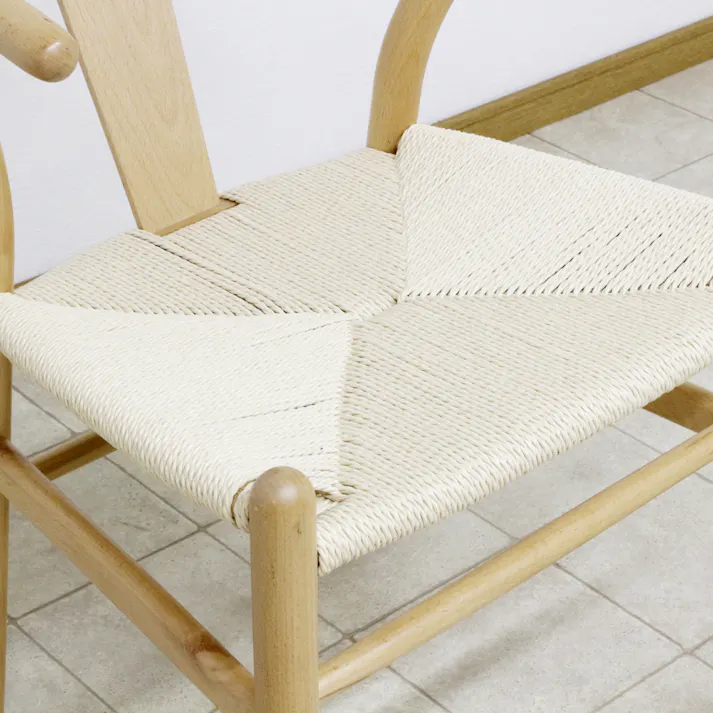後藤家具物産 モダンで掛け心地抜群のダイニングチェアー ノルディック/ナチュラル&ホワイト色 Size:54×57×76 軒先渡し 4570133300408 【別送品】