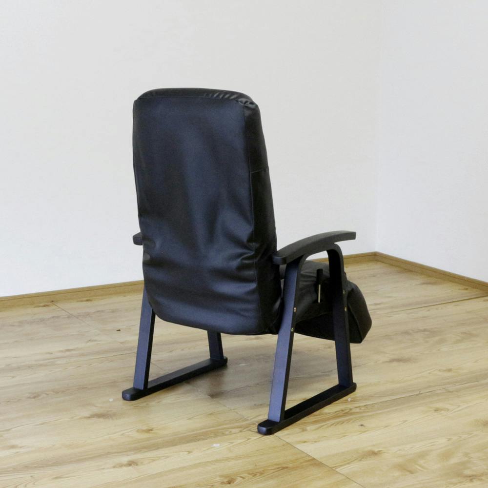 Y* Y様限定 バスチェア H30cm グレーリーフ柄全4点セット 丸椅子（6脚セット・クッション・布・木製脚・スツール
