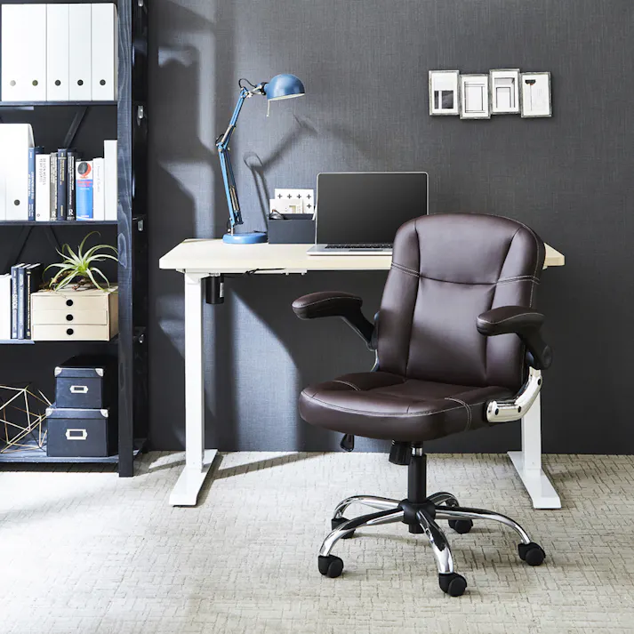 後藤家具 肘跳ね上げオフィスチェアー! エルサOA-ELS 軒先渡し【別送品】