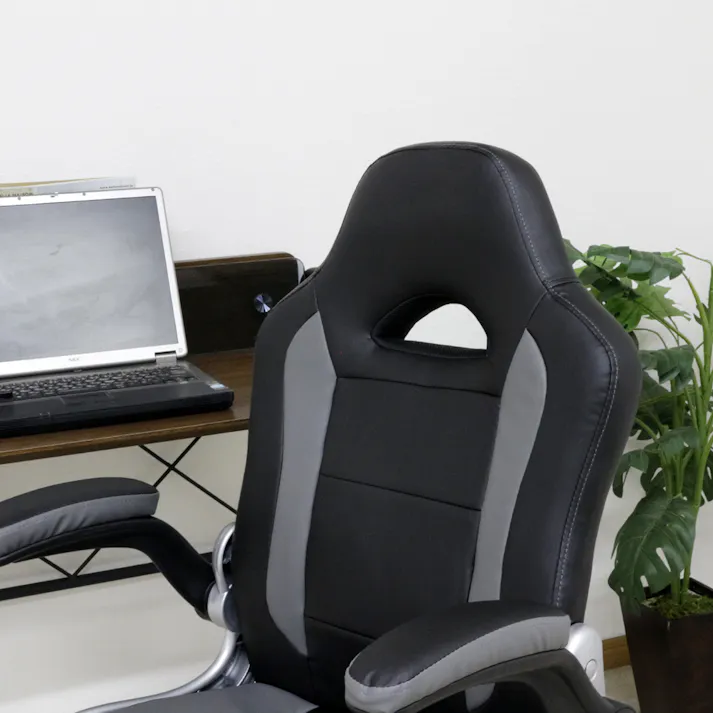 後藤家具 肘上げ式ゲーミングチェアー! フォードOA-FD 軒先渡し【別送品】