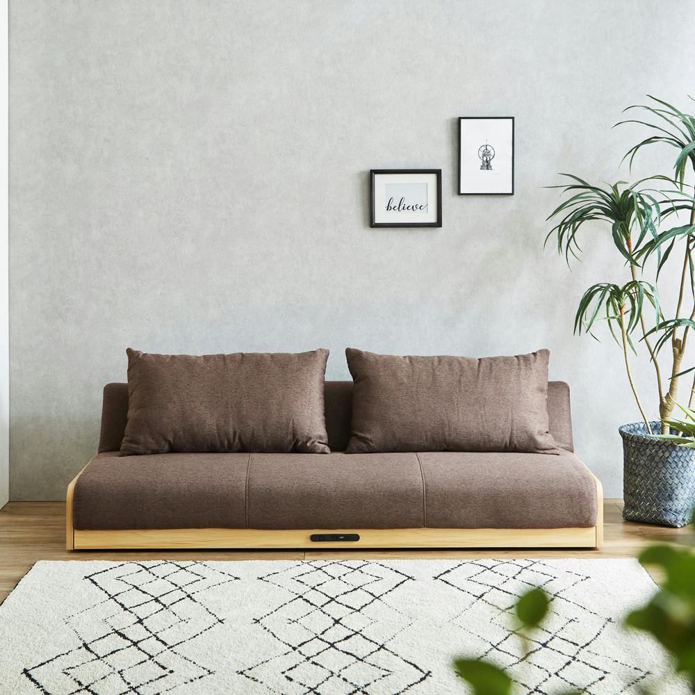 後藤家具物産 ナチュラルでモダンなソファーベッド！ バフィンSO-BFN