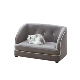 後藤家具物産 シンプルで可愛らしいデザインのペットソファ! Size:70×40×41 軒先渡し 4571501399307 【別送品】