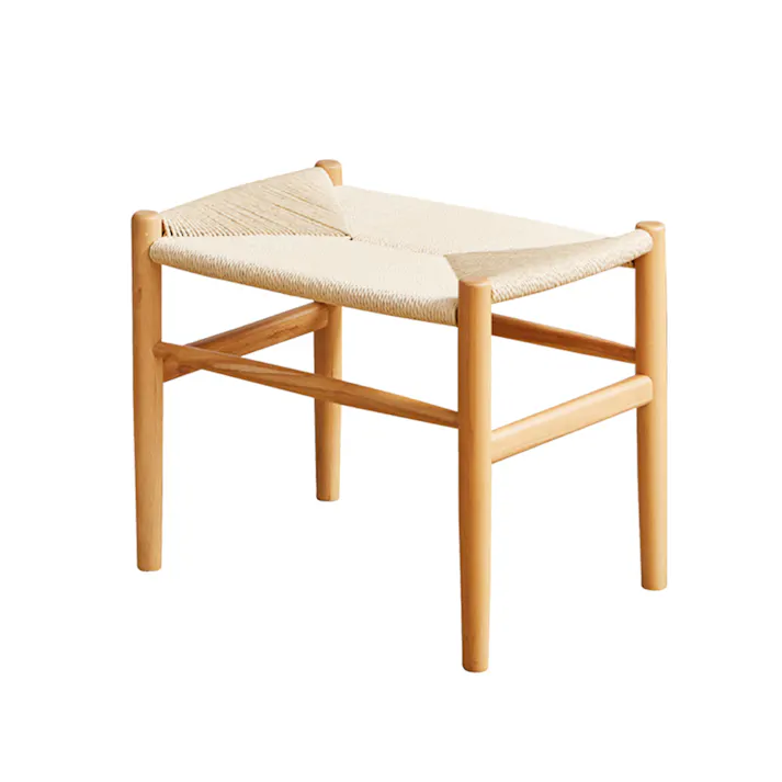 後藤家具物産 ノルディック スツール ナチュラル/ホワイト 51×37 ST-NDK-WHWH 軒先渡し 4570133302037 【別送品】