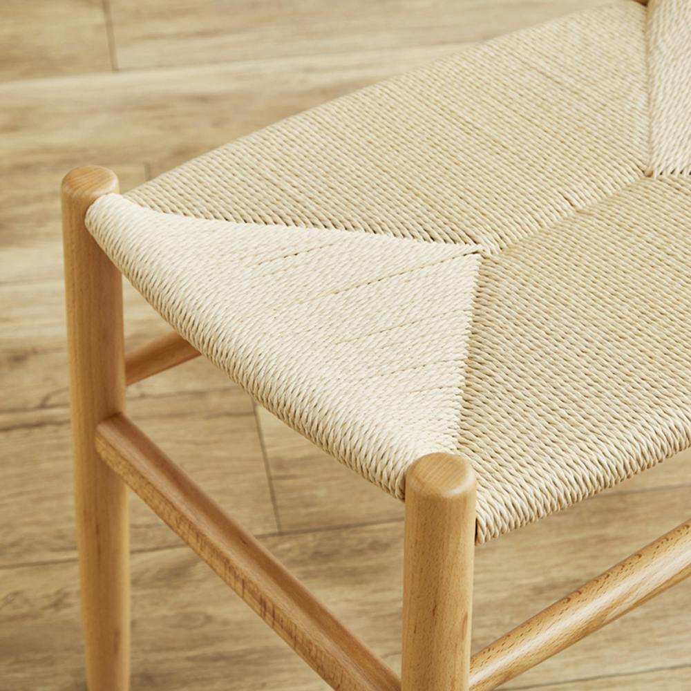 後藤家具物産 ノルディック スツール ナチュラル/ホワイト 51×37