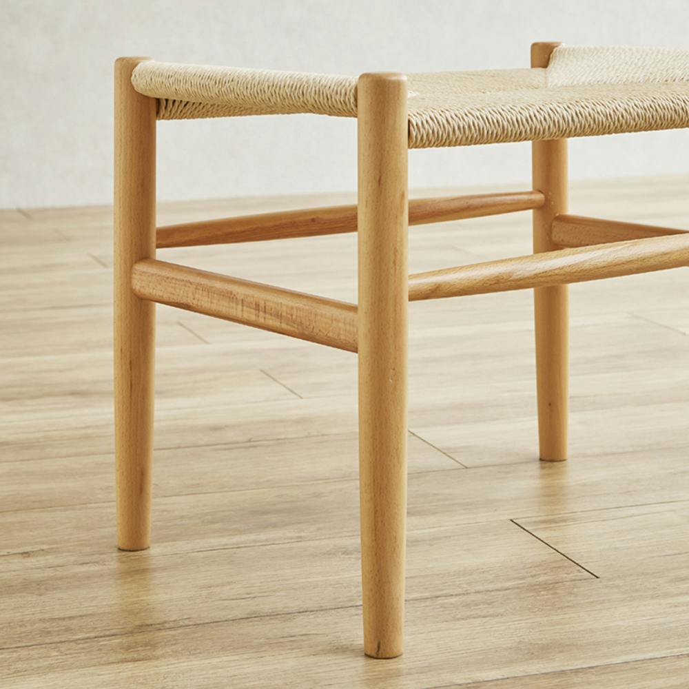 ノルディックスツール　北欧家具 後藤家具物産 ノルディック スツール ナチュラル/ホワイト 51×37