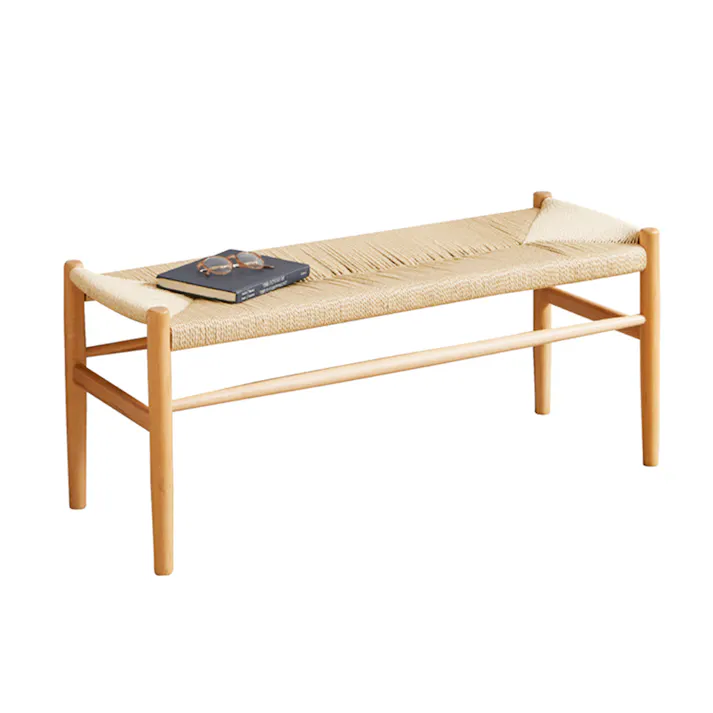 後藤家具物産 ノルディック ベンチ ナチュラル/ホワイト 51×37 BT-NDK-WHWH 軒先渡し 4570133302051 【別送品】