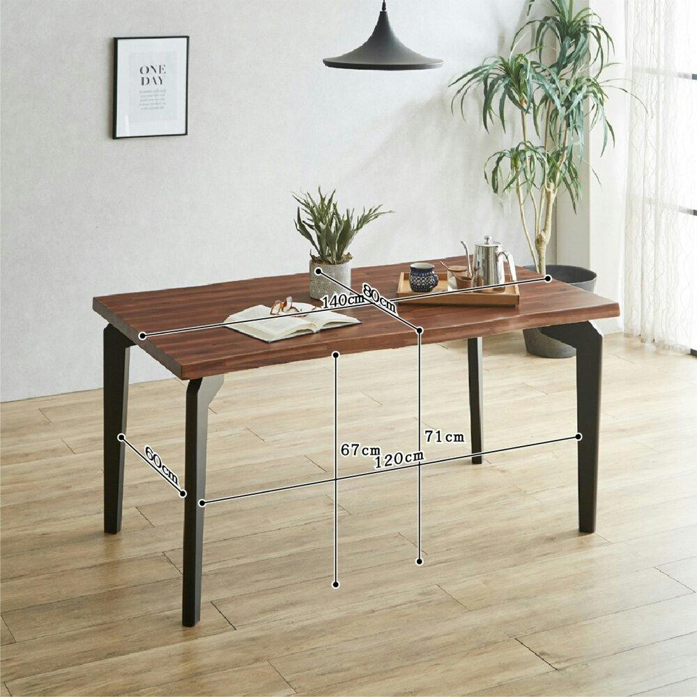 クラシック木製ダイニングテーブル　ブラウン　処分品 クラシック木製ダイニングテーブル ブラウン 処分品