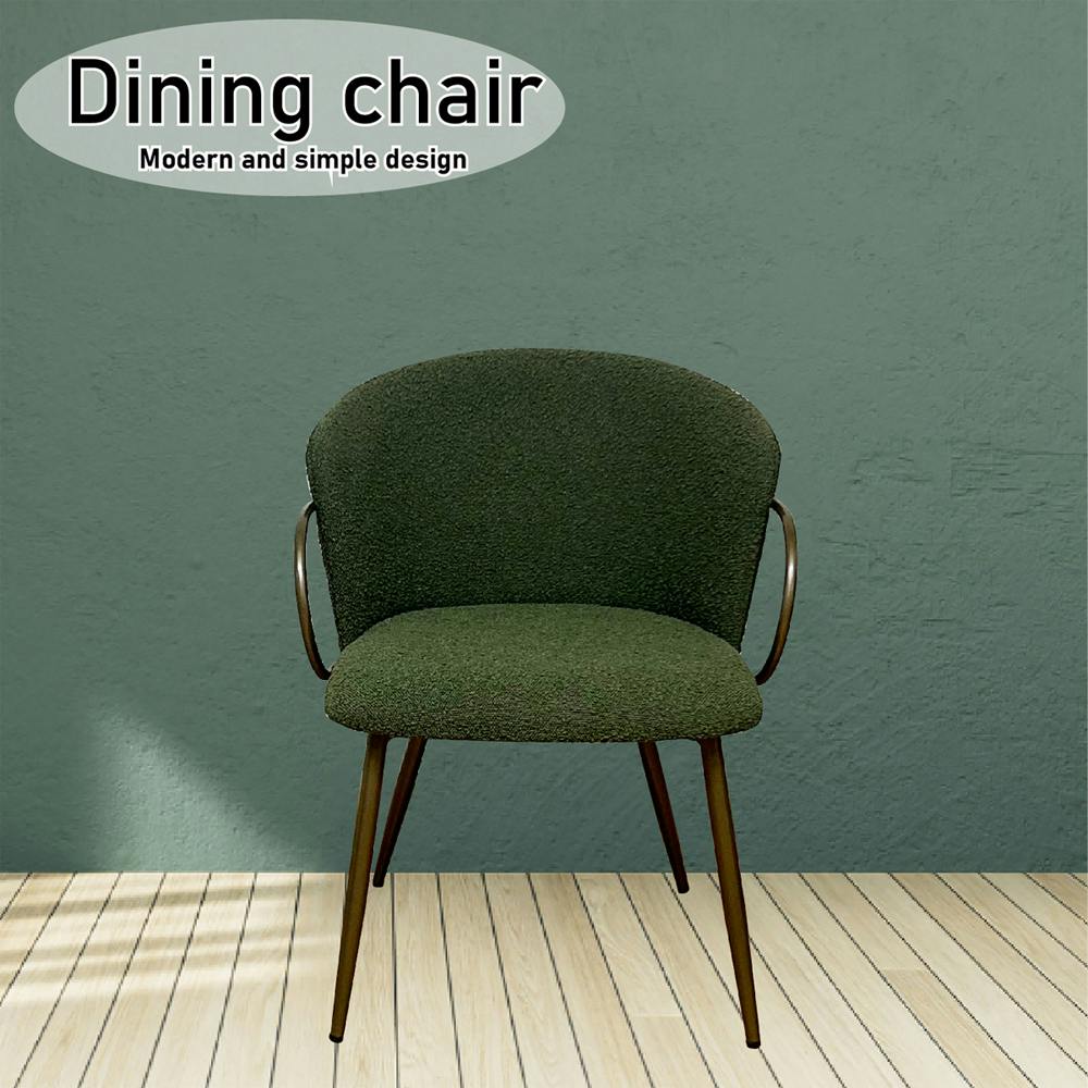 クラシック グリーンファブリックチェア 後藤家具物産 ダイニングチェアー リリア GR グリーン クラシック