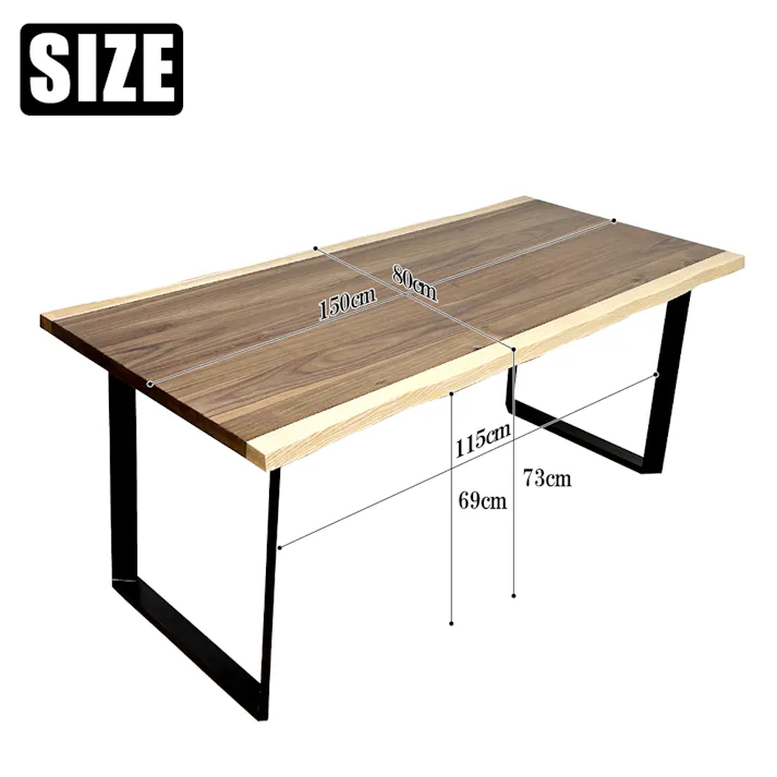 後藤家具物産 フランダイニング5点セット ダイニングセット ブラウン 150×80×73 DT-FRN-5-BKWH チェア テーブル キッチン ダイニング 食卓 4570133304574【別送品】