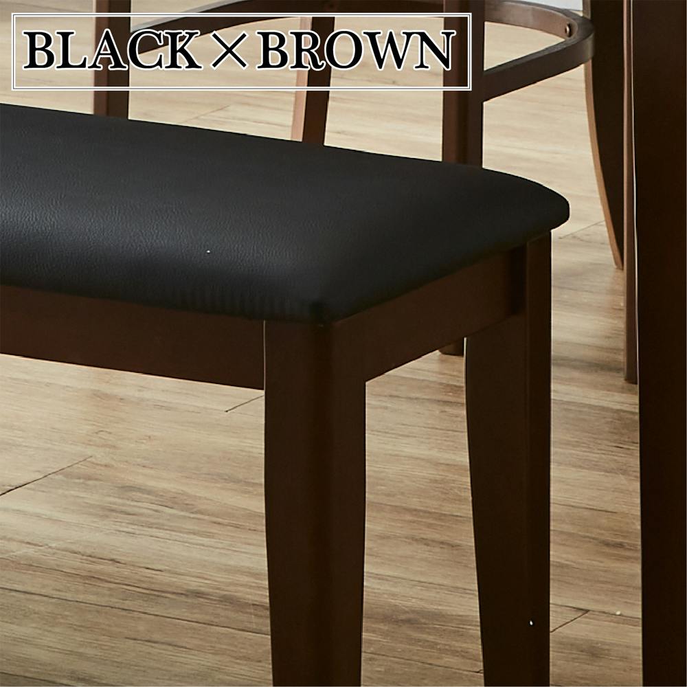 後藤家具物産 エレンダイニングベンチ ダイニングベンチ ブラウン 90