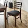 後藤家具物産 エレンダイニングチェアー2脚入 ダイニングチェアー ブラウン 42×50×80 DCHAIR-ERN-BR チェア 椅子 イス キッチン ダイニング 食卓 4570133304673【別送品】