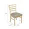 後藤家具物産 エレンダイニングチェアー2脚入 ダイニングチェアー ホワイト 42×50×80 DCHAIR-ERN-WH チェア 椅子 イス キッチン ダイニング 食卓 4570133304697【別送品】