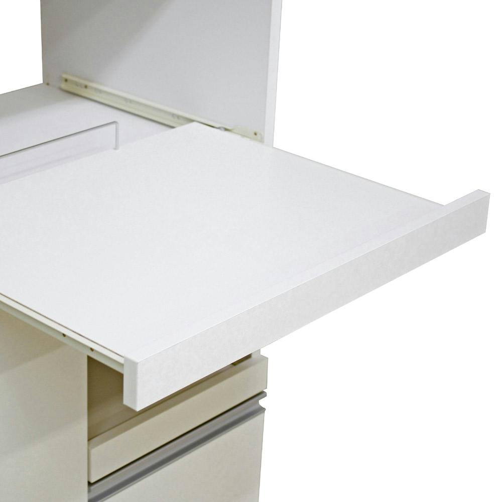 ホワイト レンジボード コンセント付き 収納 米びつ台 レンジ台 キッチン台 レンジ台 レンジボード 完成品 幅60cm 米びつ付き 収納 スリム