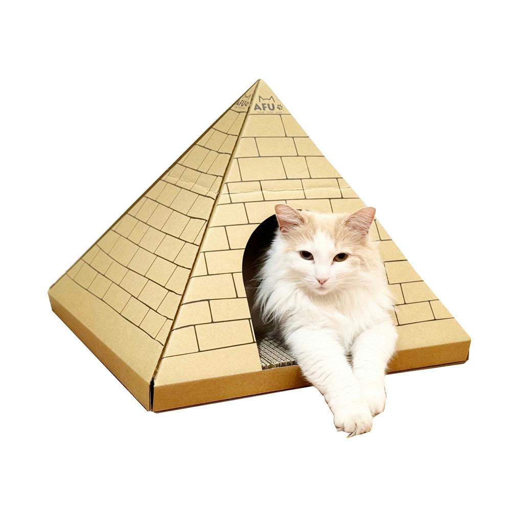 後藤家具物産 キャットハウス 爪とぎ付きキャットハウス 44×41