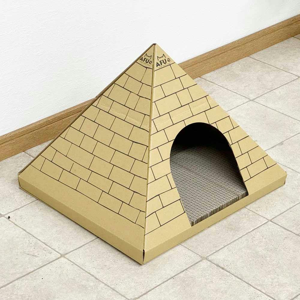 後藤家具物産 キャットハウス 爪とぎ付きキャットハウス 44×41×36 CAT