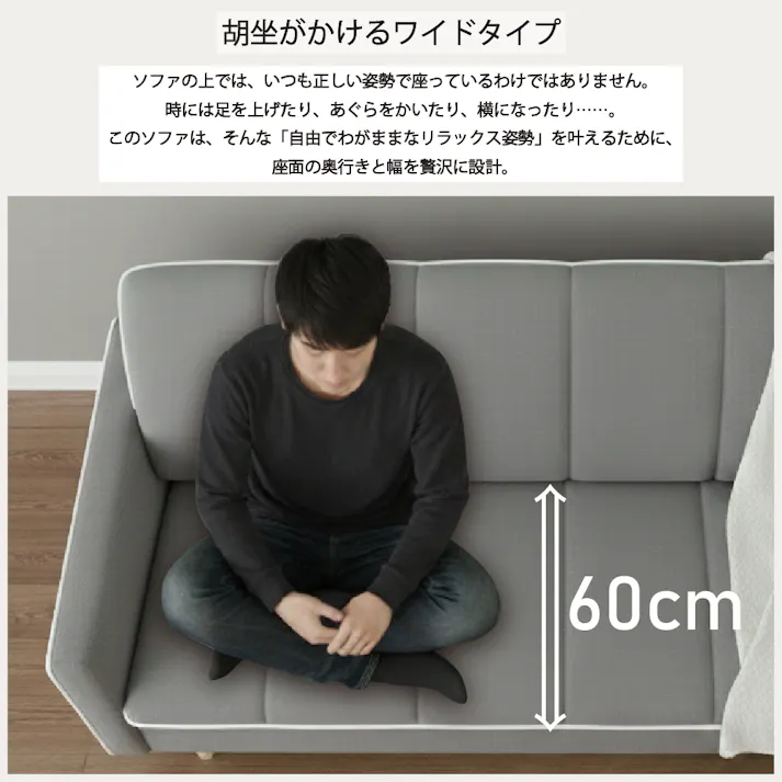 ガウラオットマン付き ソファーベッド 2010×870×820 クライニングソファベッド オットマン付き 幅200cm パイピング モノトーンモダン リビング コーディネート SB-GUR【別送品】