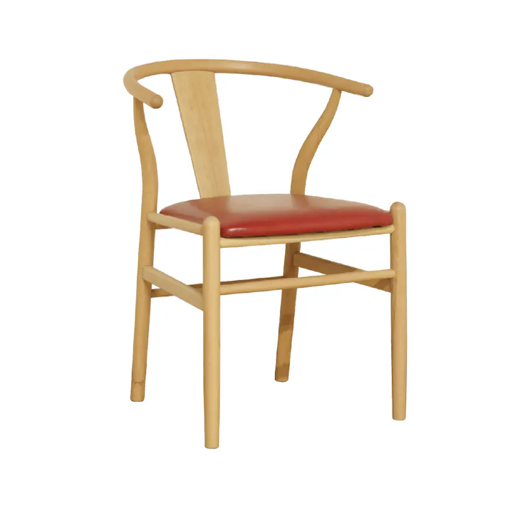 ノルディックPVC/RED チェアー レッド 560×580×760 DC-NDK-PVC-RED 北欧インテリア ノルディックスタイル モダン PVCレザー 合成皮革 お手入れ簡単 水拭きOK 軽量 座り心地 4570133306431【別送品】
