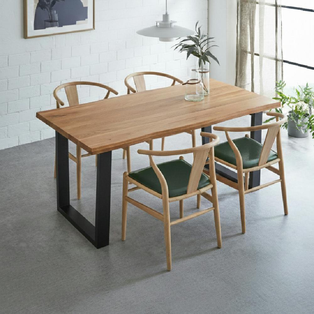 ノルディックPVC/GR チェアー グリーン 560×580×760 DC-NDK-PVC-GR