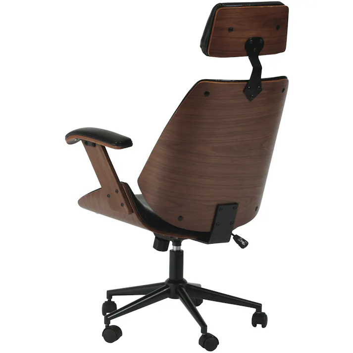 タマリビング ホームチェア ケルサ BK ブラック(50002456) サイズ:(61×67×114~120)座面高42~48cm 4990552122946【別送品】