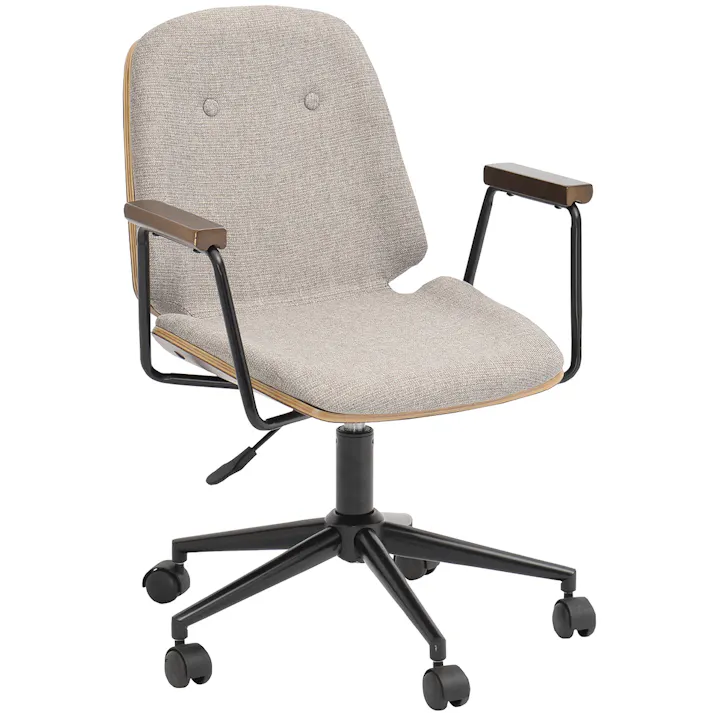 タマリビング ホームチェア ブロンコ BK-GY グレー(50003102) サイズ:(58×57×79~86)座面高41~48cm 4990552124674【別送品】