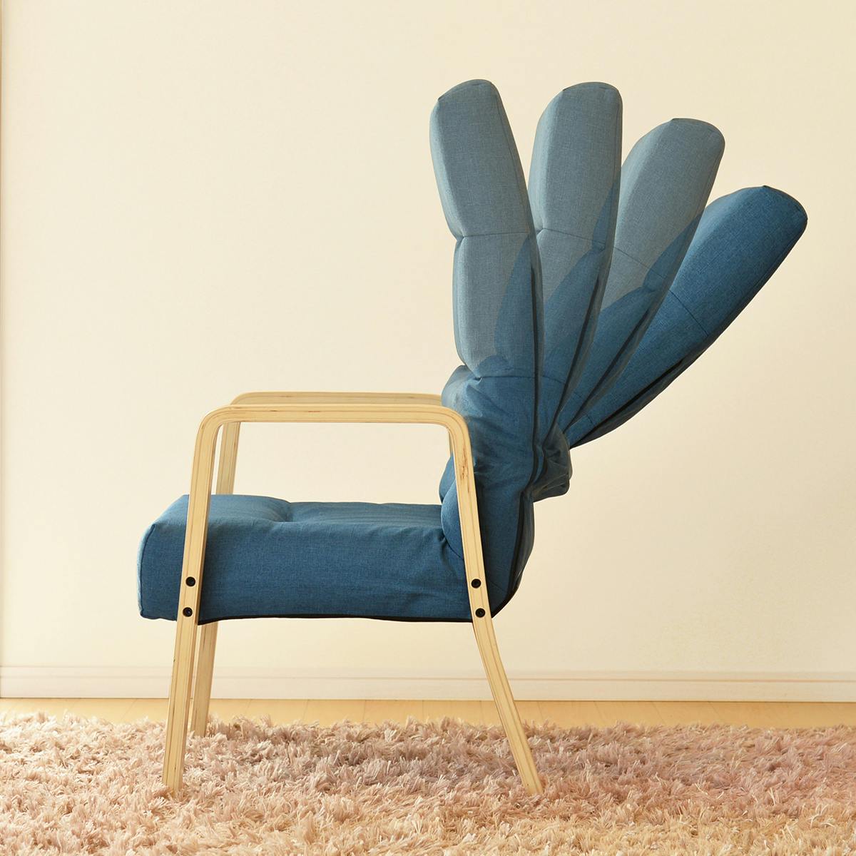 タマリビング コザト 高座椅子 リクライニグチェア グリーン タマリビング コザト 高座椅子 リクライニグチェア グリーン