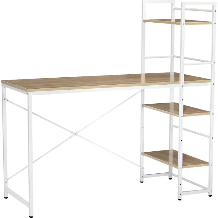 タマリビング デスク ターブルタワー120II WH/NA ホワイト(50003574) サイズ:(120×52×120.5) 4990552128535【別送品】