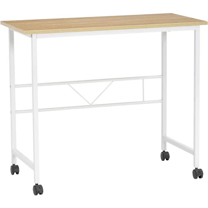 タマリビング デスク ターブルW84C WH/NA ホワイト(50003580) サイズ:(84×40×71) 4990552132334【別送品】