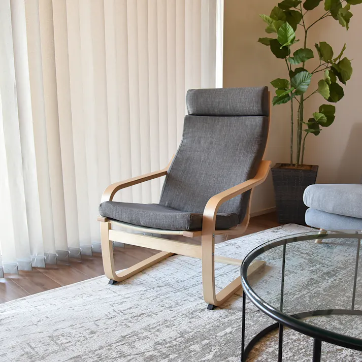 タマリビング パーソナルチェア ローレル IV アイボリー(50003652) サイズ:(60×81×96)座面高42cm 4990552133683【別送品】