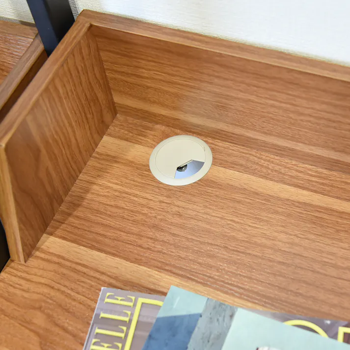 タマリビング デスク マーキュリー80 WN ウォールナット(50004659) サイズ:(80×50×84) 4990552134505【別送品】