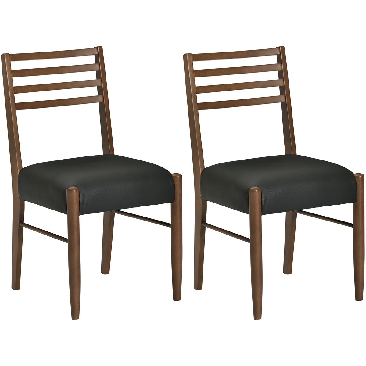 タマリビング ダイニングチェア ボンド BR 2脚入 ブラウン(50004597) サイズ:(44×50×81.5)座面高46cm 4990552134581 椅子 タマリビング ダイニングチェア ボンド BR 2脚入 ブラウン(50004597) サイズ:(44×50×81.5)座面高46cm 4990552134581 椅子