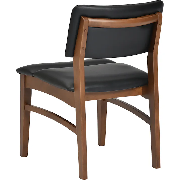 タマリビング ダイニングチェア ブライト WAL 2脚入 ウォールナット(50004805) サイズ:(49×53×75) 4990552134727【別送品】