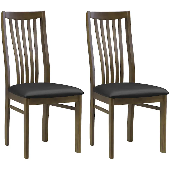 タマリビング ダイニングチェア サンズ BR 2脚入 ブラウン(50004536) サイズ:(43.5×56×93.5)座面高45cm座面高45cm 4990552137414【別送品】