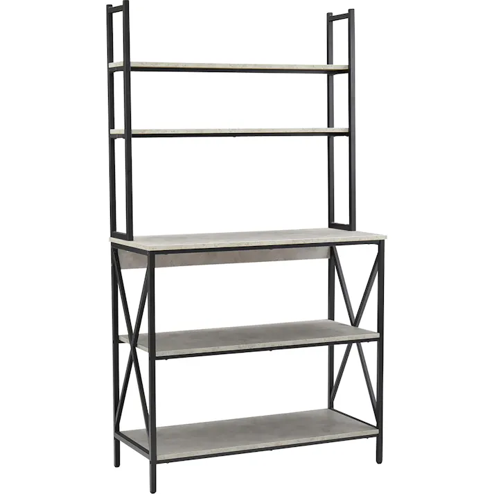 タマリビング フリーラック コンタII9016 CON コンクリート(50005676) サイズ:(90×40.5×164) 4990552138060【別送品】