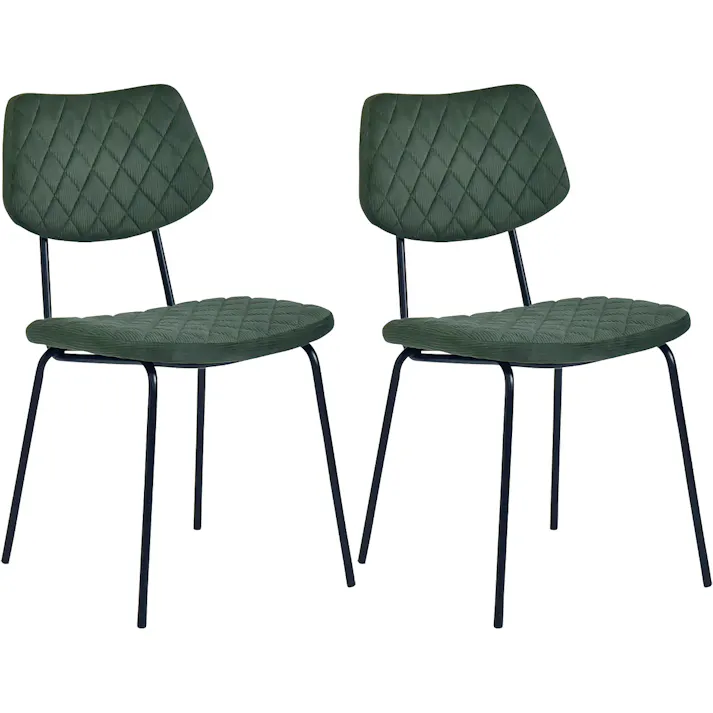 タマリビング ダイニングチェア モトラッド GN 2脚入 グリーン(50003032) サイズ:(44×50×79)座面高45cm 4990552138206【別送品】