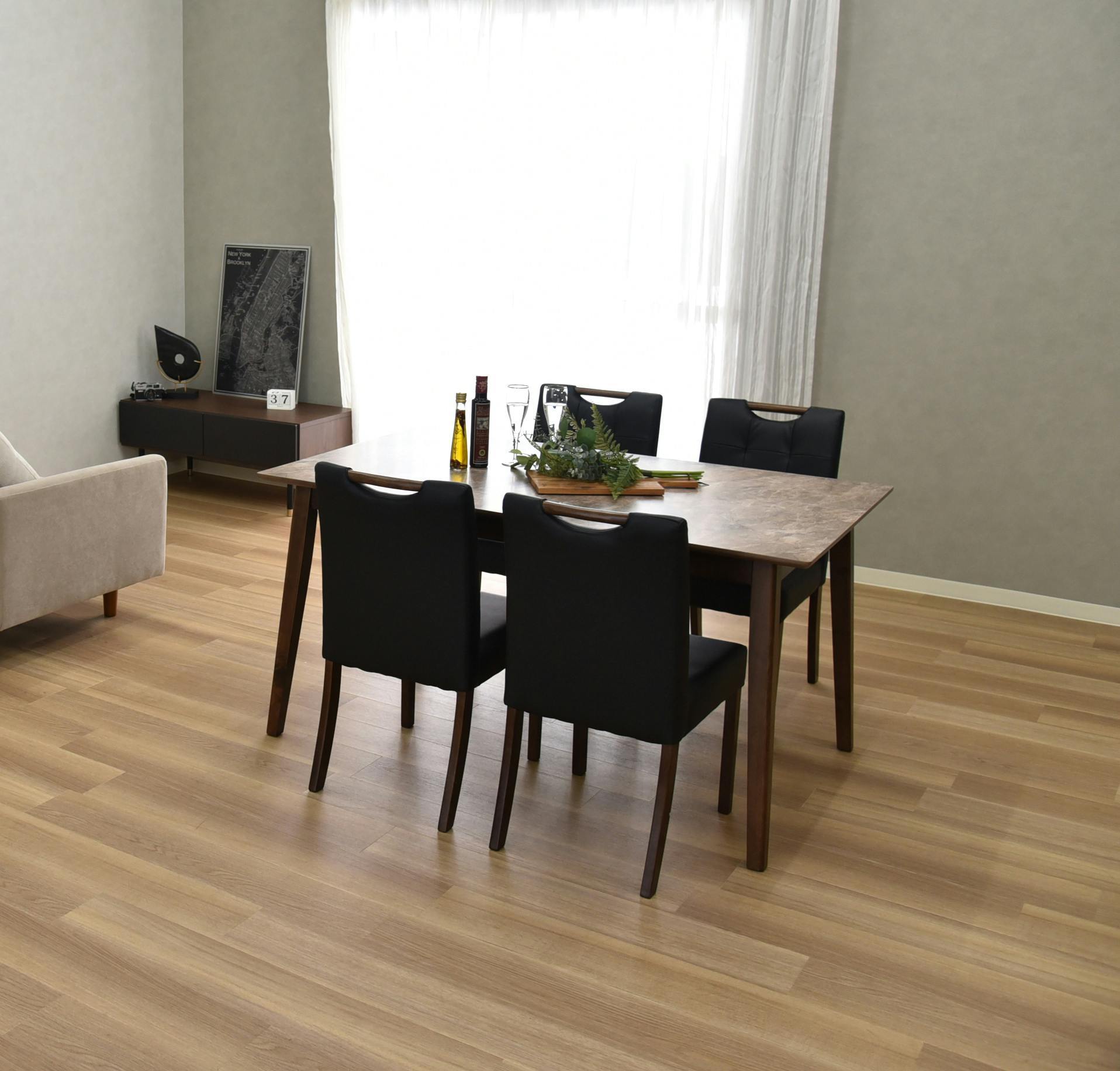 ダイニングテーブル ブラウン 120x75x70cm オンラインショップ限定】ラソン ダイニングテーブル ブラウン