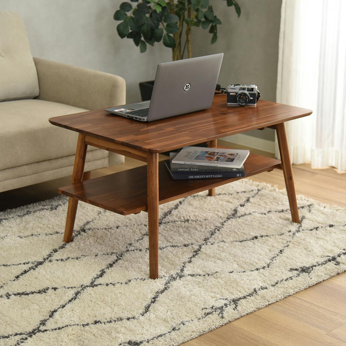 タマリビング センターテーブル リーサ9050 アカシア (50002903