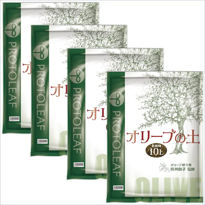 プロトリーフ オリーブの土 10L 4袋セット 4535885142102×4 PROT000023【別送品】